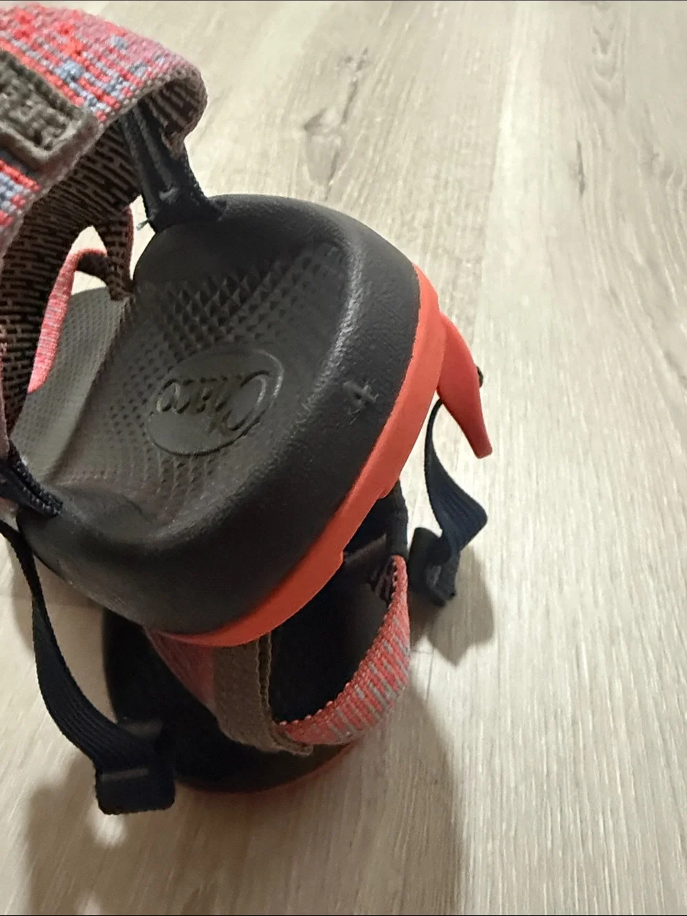 Chaco Kids Red Multi Strap Sandals